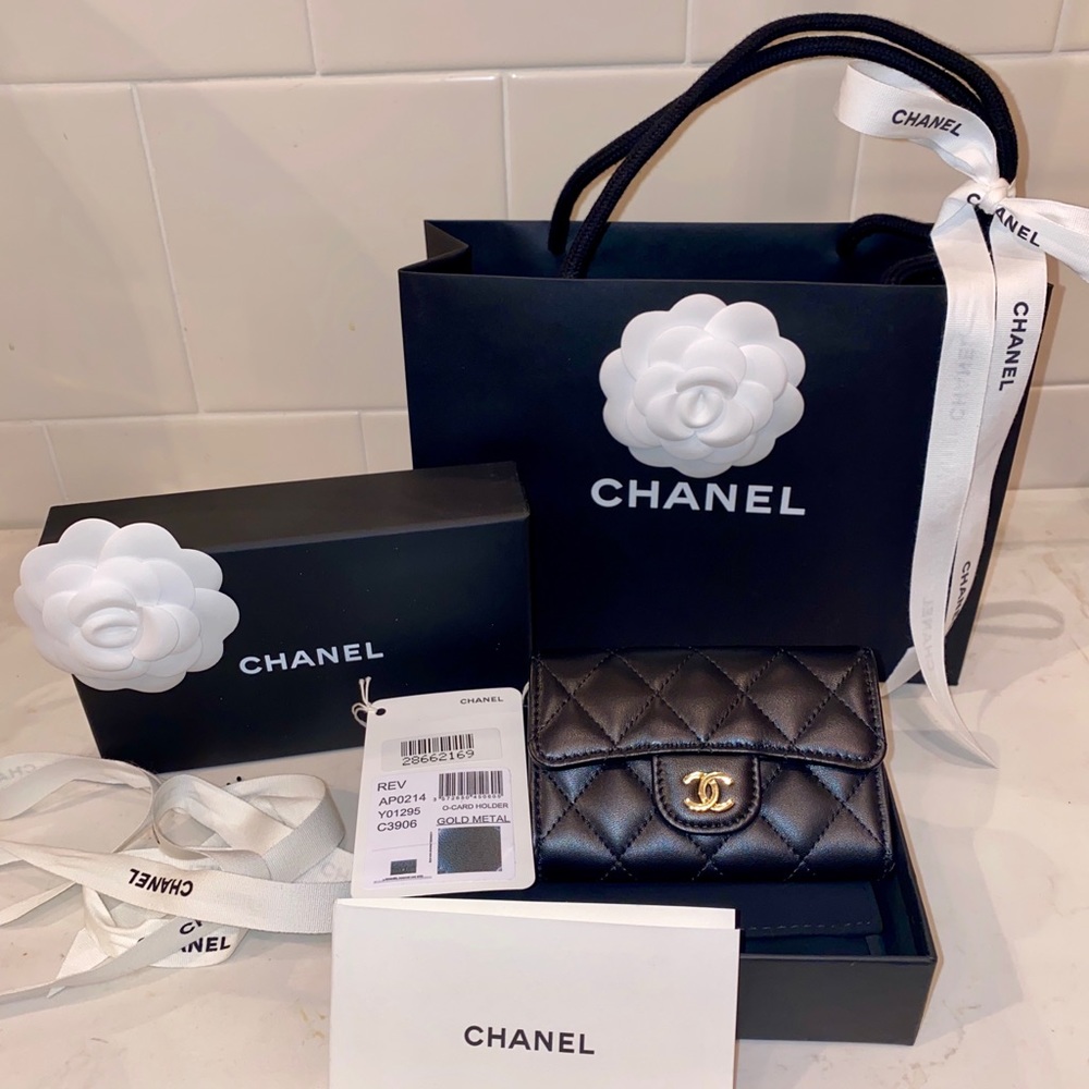 Chanel classic mini card holder (New)